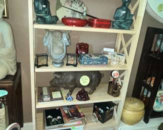 SHELF FULL OF BUDDAHS & MORE!