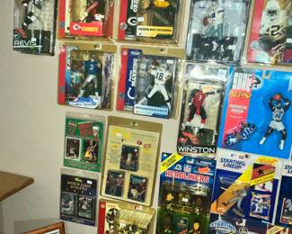 SEVERAL McFARLANE NFL FIGURES