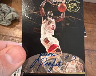 SIGNED LARON PROFIT CARD!