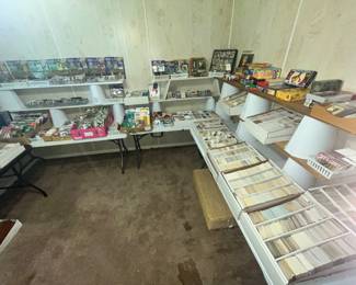 ALAS - ANOTHER ROOM FULL OF TRADING CARDS!