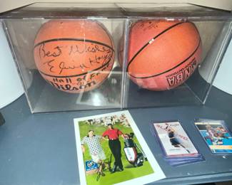 SIGNED ELVIN HAYES BALL