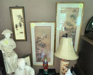 LAMPS, WALL ART
