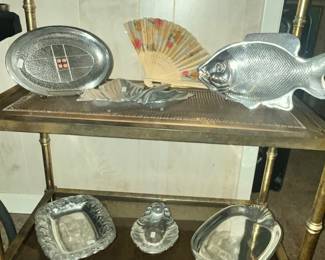 BEAUTIFUL PEWTER TRAYS!