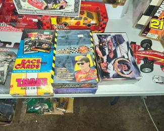 NASCAR TRADING CARD BOXES