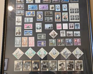 Winston Churchill stamp collection