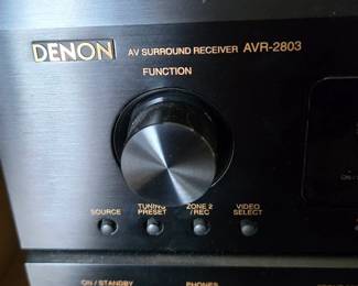 Denon AVR-2803 7.1 channel home theater AV surround receiver