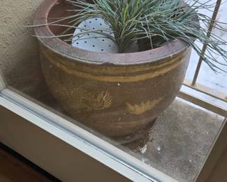 Clay planter pots