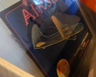 Vintage AIRSHIP crate label