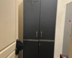 black cabinet