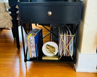 Side table for decoration or storage