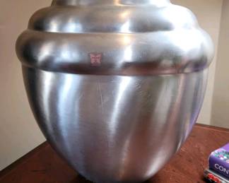 Heavy Pewter Marquis by Waterford Vase