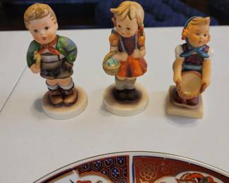 Three Hummel Figurines - Mint Condition