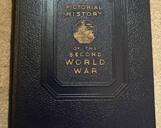 4 Volumes of the Pictorial History of the Second World War