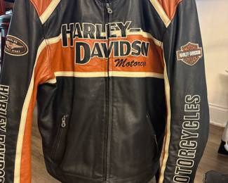 Harley Davidson Leather Jackets, Boots, and Helmets