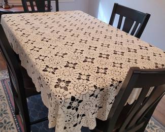 Handcrafted Crochet Tablecloth