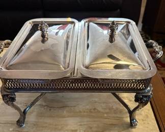 International Silver Casserole Serving Dishes