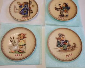 1972 - 1975 Hummel Collectible Plates