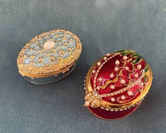 Metropolitan Museum Of Art Russian Imperial Renaissance Egg Boxes