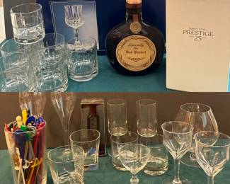 Cristal DArque Wine Glass And Barware
