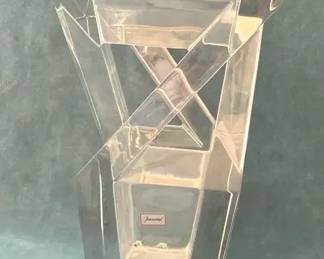 Baccarat Architecture Crystal Vase
