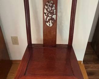 Carved Rosewood Chair