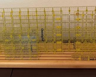 Omnigrid Wooden Ruler Rack