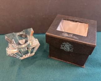 Oleg Cassini Crystal Votive