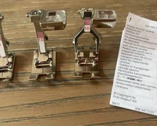 Bernina Presser Foot 1 1c 1d