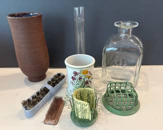 Vases And Flower Frogs