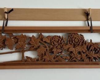 Chrysanthemum Relief Carving
