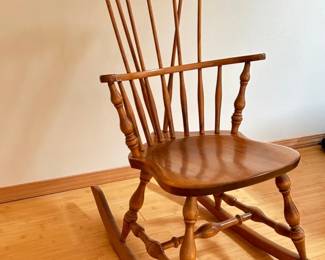 S Bent Bros Colonial Rocking Chair