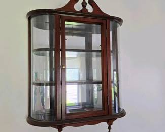 251 wallmountedcuriocabinetcurvedglass