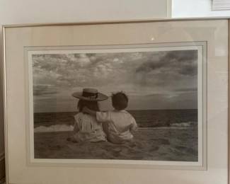 141 29x2175framedblackwhitechildrenat