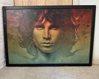 159 framedjimmorrisonportraitprint