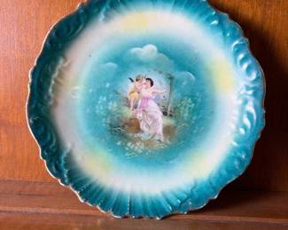 171 antiquejcbavariaporcelainplatehand