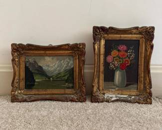 033 75x66x75pairornategoldframedst