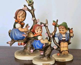 253 goebelhummelappletreegirlboyfiguri