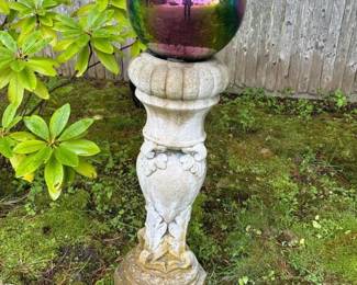 103 36iridescentmulticolorglassgazingba