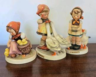 256 goebelhummelfigurinessetgoosegirlb