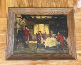 339 36x285framedprintthehuntbreakfas