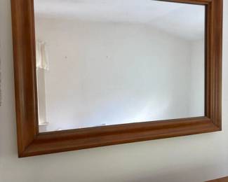 094 30x22wallmirrorwithsolidwoodfram