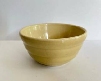 042 vintage7yellowceramicmixingbowl
