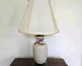 236 porcelainvasetablelampwithfloralre