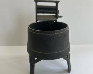 206 miniaturemetalwashtubwithwringer