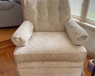 272 jraymondskirtedswivelarmchairwithc