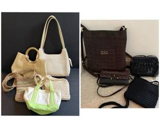 145 assortedhandbagandpursecollection