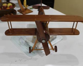 Item 15: Bi-Plane Model. $50