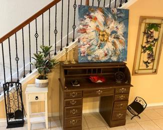 Roll top desk