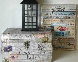 209 homedecorlotdecorativefloralkeepsak