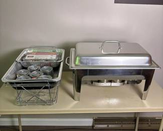 126 rectangular8qtstainlesssteelbuffet